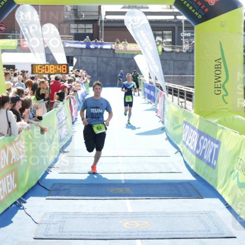 10.08.2025 - GEWOBA Citytriathlon Bremen H.Heesch http://msf.ph/oto/8557732 10.08.2025 15:08:52 Ziel 2, 82 meine-sportfotos.de