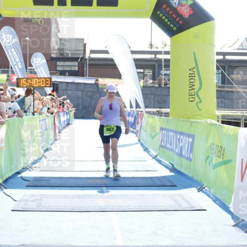 10.08.2025 - GEWOBA Citytriathlon Bremen H.Heesch http://msf.ph/oto/8557800 10.08.2025 15:40:06 Ziel 463 meine-sportfotos.de
