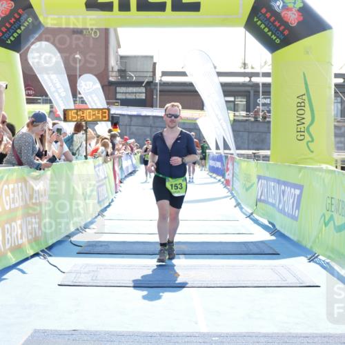 10.08.2025 - GEWOBA Citytriathlon Bremen H.Heesch http://msf.ph/oto/8557835 10.08.2025 15:40:47 Ziel 153, 316, 370, 509 meine-sportfotos.de