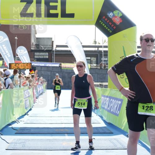 10.08.2025 - GEWOBA Citytriathlon Bremen H.Heesch http://msf.ph/oto/8557851 10.08.2025 15:41:02 Ziel 128, 158, 366, 381, 514 meine-sportfotos.de