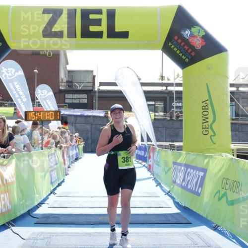 10.08.2025 - GEWOBA Citytriathlon Bremen H.Heesch http://msf.ph/oto/8557855 10.08.2025 15:41:05 Ziel 381, 514 meine-sportfotos.de