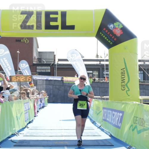 10.08.2025 - GEWOBA Citytriathlon Bremen H.Heesch http://msf.ph/oto/8557901 10.08.2025 15:42:19 Ziel 357, 508, 512 meine-sportfotos.de