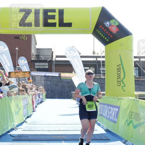 10.08.2025 - GEWOBA Citytriathlon Bremen H.Heesch http://msf.ph/oto/8557903 10.08.2025 15:42:20 Ziel 357, 508 meine-sportfotos.de