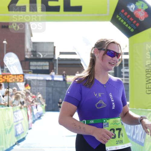 10.08.2025 - GEWOBA Citytriathlon Bremen H.Heesch http://msf.ph/oto/8557918 10.08.2025 15:42:53 Ziel 378, 433, 518 meine-sportfotos.de
