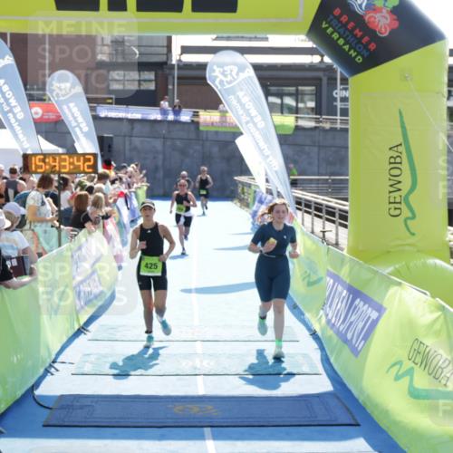 10.08.2025 - GEWOBA Citytriathlon Bremen H.Heesch http://msf.ph/oto/8557955 10.08.2025 15:43:46 Ziel 345, 414, 425, 489 meine-sportfotos.de