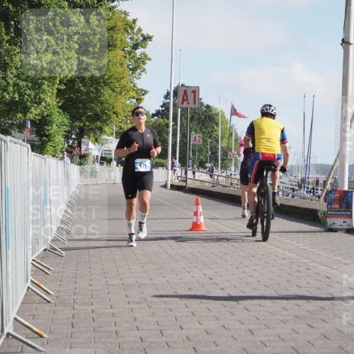 17.08.2025 - KN Förde Triathlon 2025 KatJ http://msf.ph/oto/8583090 17.08.2025 10:05:05 Laufen 168 meine-sportfotos.de