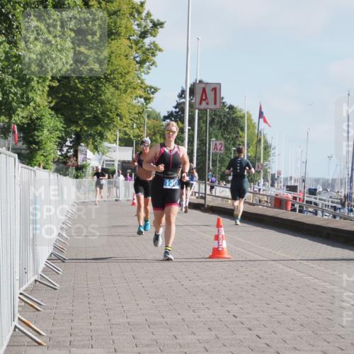 17.08.2025 - KN Förde Triathlon 2025 KatJ http://msf.ph/oto/8583551 17.08.2025 10:06:56 Laufen 114, 130 meine-sportfotos.de