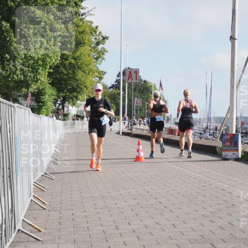 17.08.2025 - KN Förde Triathlon 2025 KatJ http://msf.ph/oto/8583679 17.08.2025 10:07:12 Laufen 150 meine-sportfotos.de