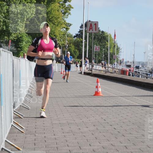 17.08.2025 - KN Förde Triathlon 2025 KatJ http://msf.ph/oto/8583835 17.08.2025 10:07:43 Laufen 108, 119 meine-sportfotos.de