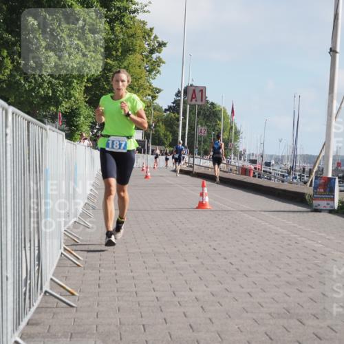 17.08.2025 - KN Förde Triathlon 2025 KatJ http://msf.ph/oto/8583979 17.08.2025 10:08:09 Laufen 143, 187 meine-sportfotos.de