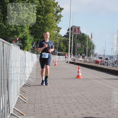 17.08.2025 - KN Förde Triathlon 2025 KatJ http://msf.ph/oto/8584313 17.08.2025 10:09:17 Laufen 144, 173 meine-sportfotos.de