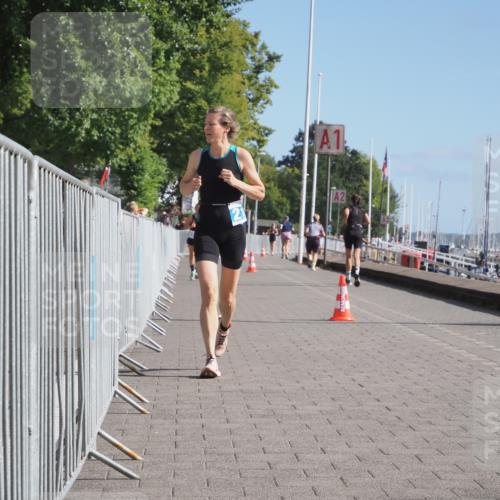 17.08.2025 - KN Förde Triathlon 2025 KatJ http://msf.ph/oto/8586206 17.08.2025 10:35:33 Laufen 218 meine-sportfotos.de