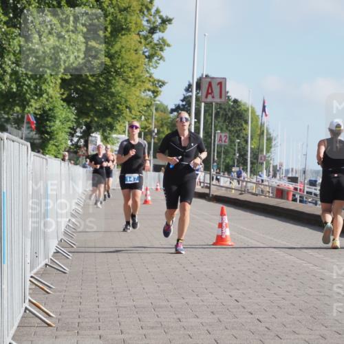 17.08.2025 - KN Förde Triathlon 2025 KatJ http://msf.ph/oto/8587182 17.08.2025 10:12:28 Laufen 125, 147 meine-sportfotos.de