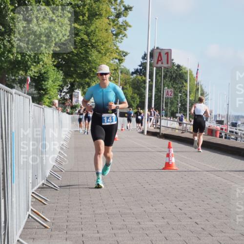 17.08.2025 - KN Förde Triathlon 2025 KatJ http://msf.ph/oto/8587649 17.08.2025 10:13:09 Laufen 107, 141 meine-sportfotos.de