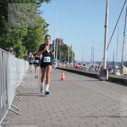 17.08.2025 - KN Förde Triathlon 2025 KatJ http://msf.ph/oto/8588003 17.08.2025 10:38:38 Laufen 163, 176 meine-sportfotos.de