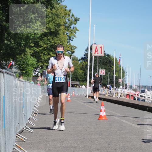 17.08.2025 - KN Förde Triathlon 2025 KatJ http://msf.ph/oto/8588107 17.08.2025 13:31:46 Laufen 419, 422 meine-sportfotos.de