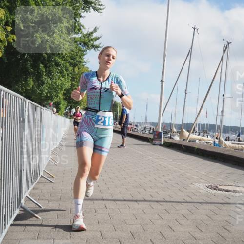 17.08.2025 - KN Förde Triathlon 2025 KatJ http://msf.ph/oto/8588543 17.08.2025 10:14:42 Laufen 111, 119, 216, 223 meine-sportfotos.de