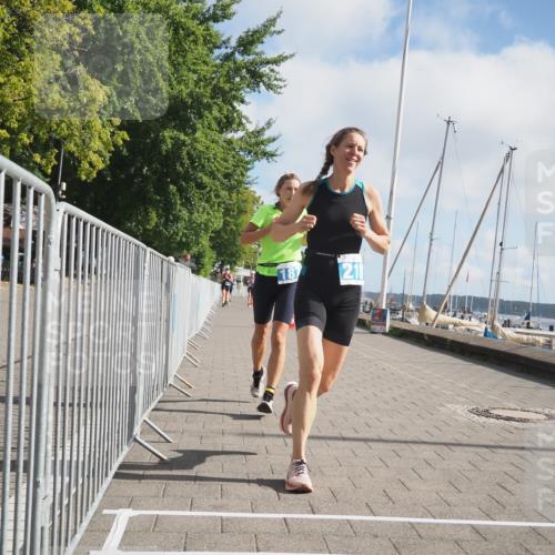 17.08.2025 - KN Förde Triathlon 2025 KatJ http://msf.ph/oto/8589557 17.08.2025 10:16:09 Laufen 187, 218 meine-sportfotos.de