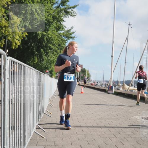 17.08.2025 - KN Förde Triathlon 2025 KatJ http://msf.ph/oto/8590952 17.08.2025 10:18:02 Laufen 173, 188 meine-sportfotos.de