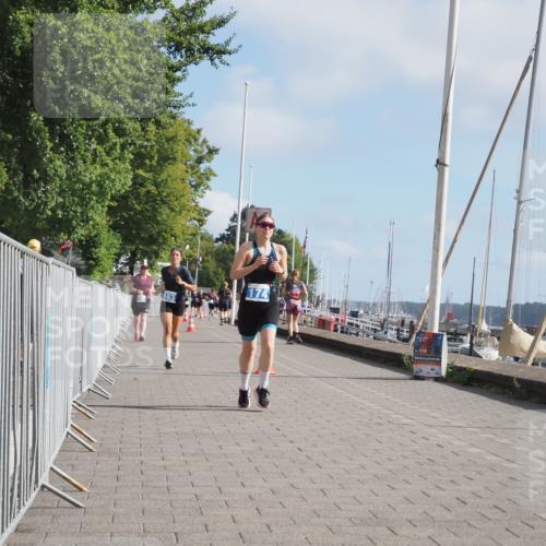 17.08.2025 - KN Förde Triathlon 2025 KatJ http://msf.ph/oto/8591050 17.08.2025 10:18:23 Laufen 163, 174 meine-sportfotos.de