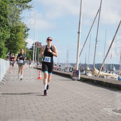 17.08.2025 - KN Förde Triathlon 2025 KatJ http://msf.ph/oto/8591078 17.08.2025 10:18:25 Laufen 163, 174 meine-sportfotos.de