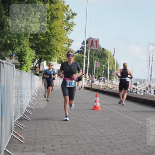 17.08.2025 - KN Förde Triathlon 2025 KatJ http://msf.ph/oto/8595661 17.08.2025 10:24:46 Laufen 210, 234 meine-sportfotos.de