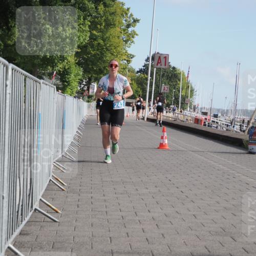 17.08.2025 - KN Förde Triathlon 2025 KatJ http://msf.ph/oto/8596114 17.08.2025 10:25:32 Laufen 242, 244 meine-sportfotos.de