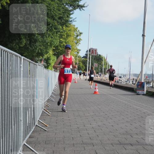17.08.2025 - KN Förde Triathlon 2025 KatJ http://msf.ph/oto/8596401 17.08.2025 10:26:10 Laufen 172, 182 meine-sportfotos.de