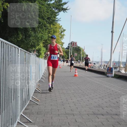 17.08.2025 - KN Förde Triathlon 2025 KatJ http://msf.ph/oto/8596410 17.08.2025 10:26:10 Laufen 172, 182 meine-sportfotos.de