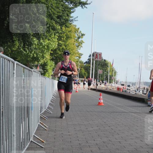 17.08.2025 - KN Förde Triathlon 2025 KatJ http://msf.ph/oto/8596537 17.08.2025 10:26:18 Laufen 122, 146 meine-sportfotos.de