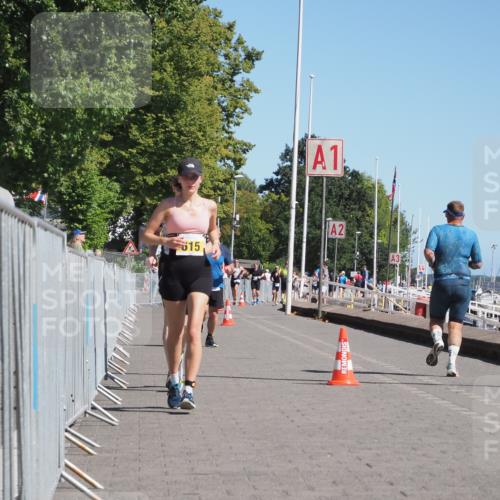 17.08.2025 - KN Förde Triathlon 2025 KatJ http://msf.ph/oto/8611092 17.08.2025 12:09:35 Laufen 345, 615 meine-sportfotos.de
