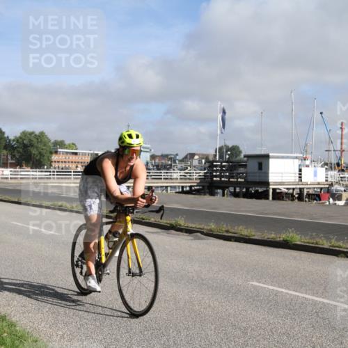 17.08.2025 - KN Förde Triathlon 2025 Yannick Fuchs http://msf.ph/oto/8612266 17.08.2025 09:19:56 Radfahren 107, 119 meine-sportfotos.de