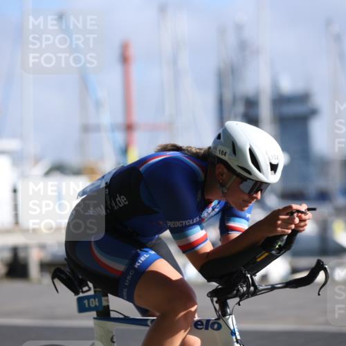 17.08.2025 - KN Förde Triathlon 2025 Yannick Fuchs http://msf.ph/oto/8612730 17.08.2025 09:15:00 Radfahren 104 meine-sportfotos.de