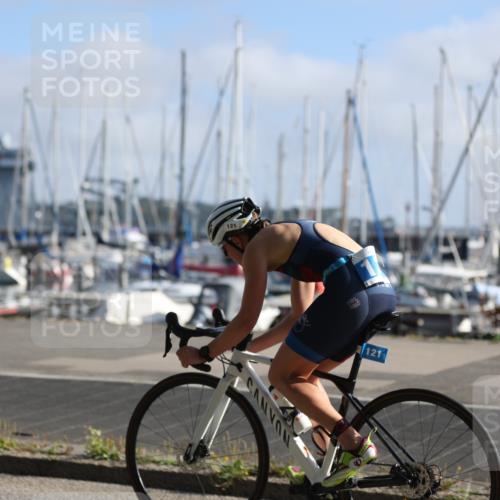 17.08.2025 - KN Förde Triathlon 2025 Yannick Fuchs http://msf.ph/oto/8612953 17.08.2025 09:16:48 Radfahren 121, 105, 121 meine-sportfotos.de