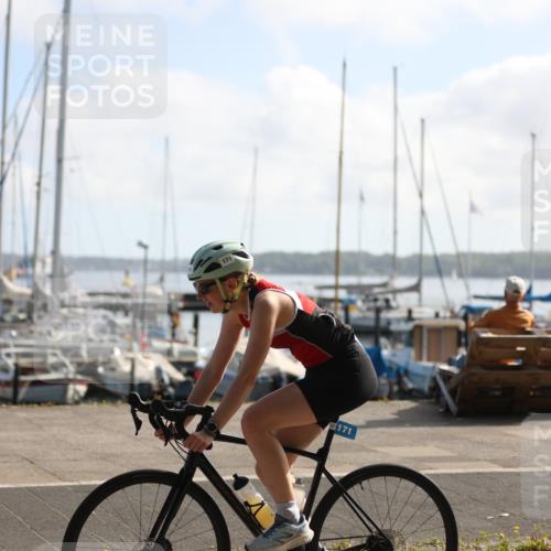 17.08.2025 - KN Förde Triathlon 2025 Yannick Fuchs http://msf.ph/oto/8613056 17.08.2025 10:09:40 Radfahren 171, 195, 201, 235, 243 meine-sportfotos.de