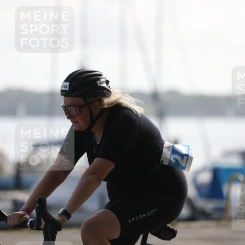 17.08.2025 - KN Förde Triathlon 2025 Yannick Fuchs http://msf.ph/oto/8613100 17.08.2025 10:10:00 Radfahren 245 meine-sportfotos.de