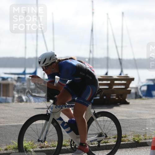 17.08.2025 - KN Förde Triathlon 2025 Yannick Fuchs http://msf.ph/oto/8613655 17.08.2025 09:22:28 Radfahren 104, 148, 127 meine-sportfotos.de