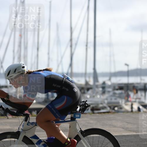17.08.2025 - KN Förde Triathlon 2025 Yannick Fuchs http://msf.ph/oto/8613659 17.08.2025 09:22:28 Radfahren 104, 148, 127 meine-sportfotos.de