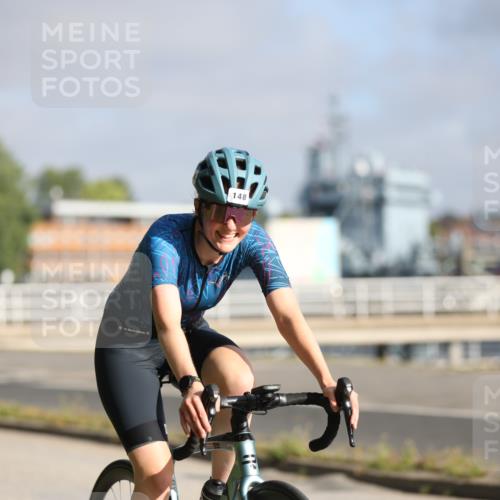 17.08.2025 - KN Förde Triathlon 2025 Yannick Fuchs http://msf.ph/oto/8613664 17.08.2025 09:22:34 Radfahren 128, 148, 150, 162, 104 meine-sportfotos.de