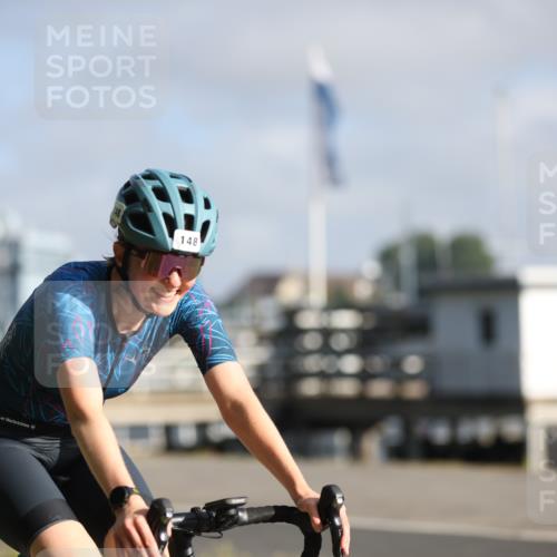 17.08.2025 - KN Förde Triathlon 2025 Yannick Fuchs http://msf.ph/oto/8613665 17.08.2025 09:22:34 Radfahren 128, 148, 150, 162, 104 meine-sportfotos.de