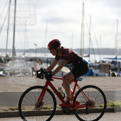 17.08.2025 - KN Förde Triathlon 2025 Yannick Fuchs http://msf.ph/oto/8613707 17.08.2025 09:22:45 Radfahren 128, 139, 143, 128, 150, 162 meine-sportfotos.de