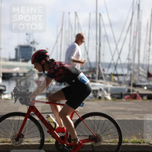 17.08.2025 - KN Förde Triathlon 2025 Yannick Fuchs http://msf.ph/oto/8613711 17.08.2025 09:22:45 Radfahren 128, 139, 143, 128, 150, 162 meine-sportfotos.de