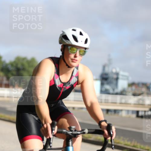 17.08.2025 - KN Förde Triathlon 2025 Yannick Fuchs http://msf.ph/oto/8613763 17.08.2025 09:23:20 Radfahren 130, 138 meine-sportfotos.de