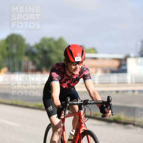 17.08.2025 - KN Förde Triathlon 2025 Yannick Fuchs http://msf.ph/oto/8613918 17.08.2025 09:24:32 Radfahren 143, 166, 252 meine-sportfotos.de