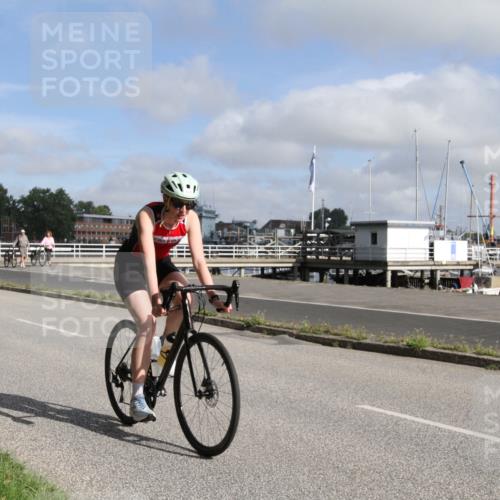 17.08.2025 - KN Förde Triathlon 2025 Yannick Fuchs http://msf.ph/oto/8614249 17.08.2025 09:59:05 Radfahren 164, 171 meine-sportfotos.de
