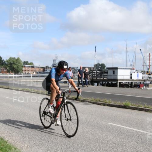 17.08.2025 - KN Förde Triathlon 2025 Yannick Fuchs http://msf.ph/oto/8614378 17.08.2025 10:05:56 Radfahren 160, 174, 207, 210, 234 meine-sportfotos.de