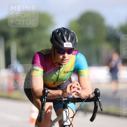 17.08.2025 - KN Förde Triathlon 2025 Yannick Fuchs http://msf.ph/oto/8615303 17.08.2025 09:30:14 Radfahren 163, 184, 195, 201, 210 meine-sportfotos.de