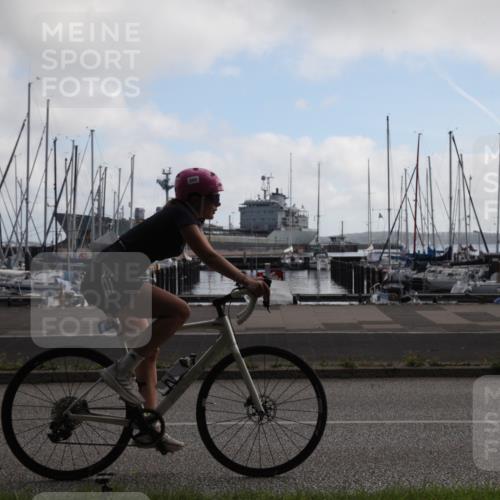 17.08.2025 - KN Förde Triathlon 2025 Yannick Fuchs http://msf.ph/oto/8618227 17.08.2025 09:53:47 Radfahren 183, 202, 224 meine-sportfotos.de