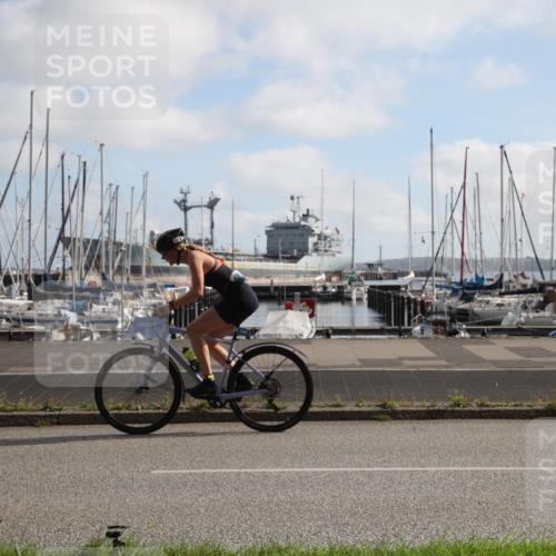 17.08.2025 - KN Förde Triathlon 2025 Yannick Fuchs http://msf.ph/oto/8618538 17.08.2025 10:01:29 Radfahren 158, 204 meine-sportfotos.de