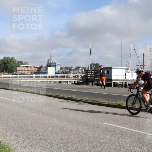 17.08.2025 - KN Förde Triathlon 2025 Yannick Fuchs http://msf.ph/oto/8619965 17.08.2025 09:17:37 Radfahren 113, 116 meine-sportfotos.de